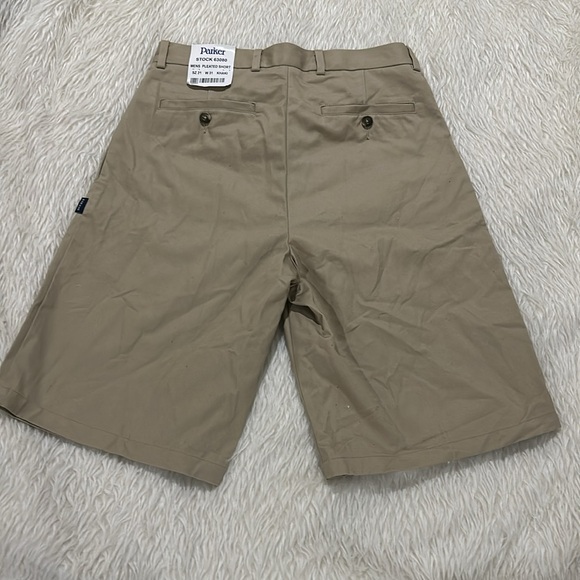 Parker school uniform men’s khaki shorts size 31 new - Picture 3 of 4